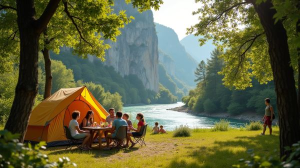 Trouver un camping familial d'exception dans le Verdon